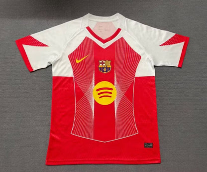 Barcelona Pre Match Outfit Red Fans Football Jersey 2025/2026