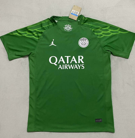 PSG Paris Goalkeeper Green Fans Football Jersey 2025/2026