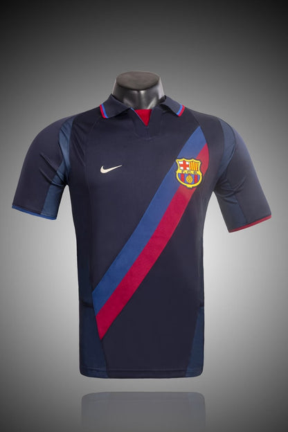 Retro Barcelona Away Football Jersey 2002/2003