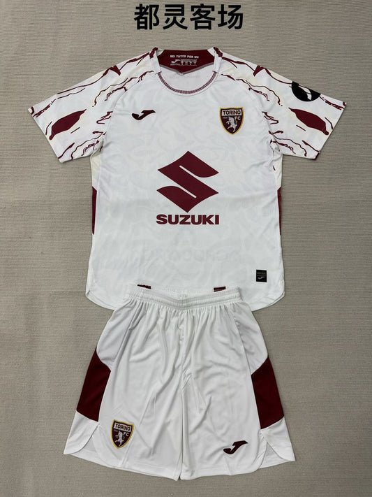 Torino Away Fans (Kids And Man ) Football Jersey 2025/2026