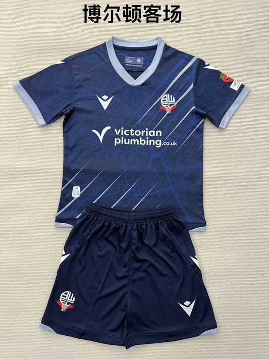 Bolton Away Fans (Kids And Man) Football Jersey 2025/2026