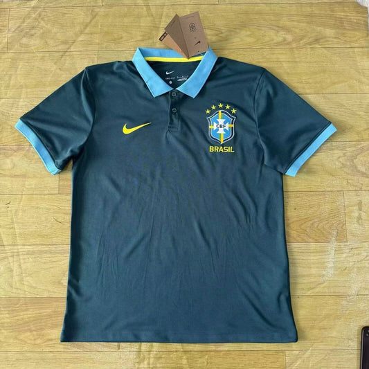 Brazil Polo Fans Green Football Jersey 2026/2027