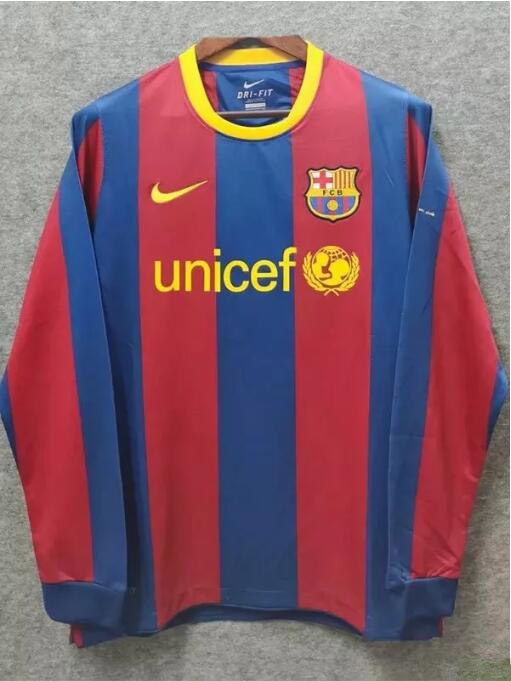 Retro Barcelona Home Football Jersey 2010/2011