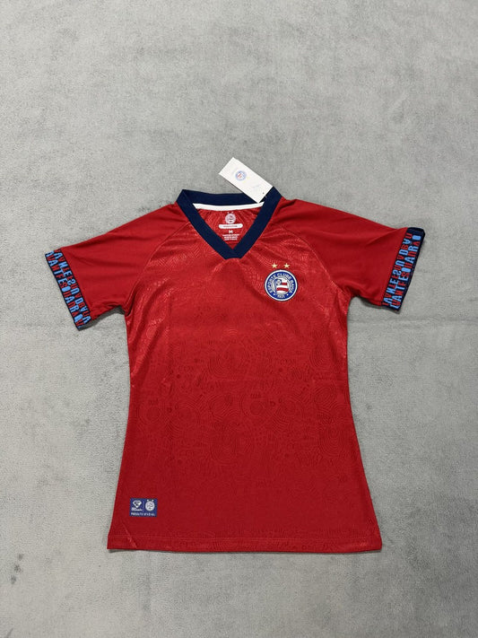 Bahia Red Women Fans Football Jersey 2025/2026