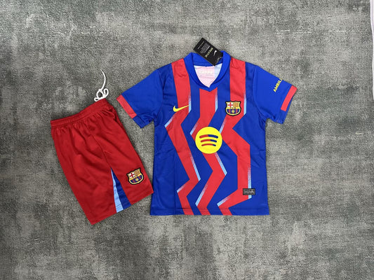 Barcelona Fourth Away Kids Football Jersey 2025/2026