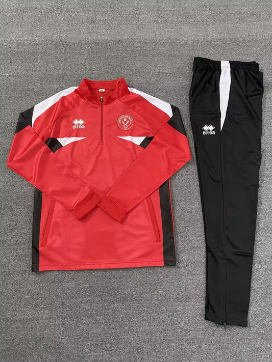 Sheffield United Training Tracksuit Red Football Jersey 2025/2026