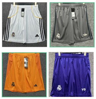 Real Madrid Pant Pants Shorts Away Home Third Away Football Jersey