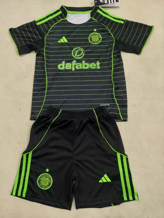 Celtic Away Kids Fans Football Jersey 2025/2026 (Kids And Man )