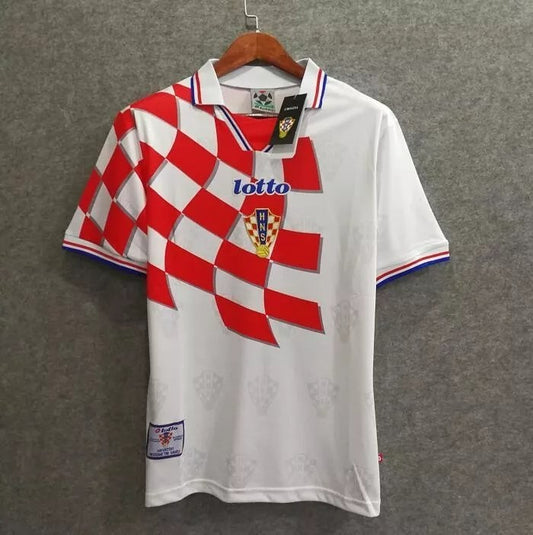 Retro Croatia 1998 World Cup Football Jersey