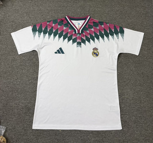 Retro Real Madrid Special Edition Fans White Football Jersey 2026/2027