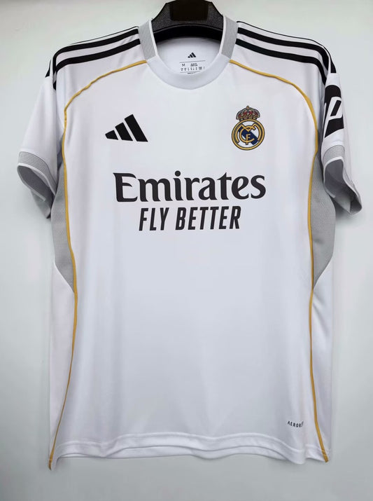 Real Madrid Home Fans Football Jersey 2025/2026