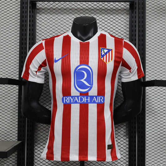 Atletico Madrid Home Player Football Jersey 2025/2026