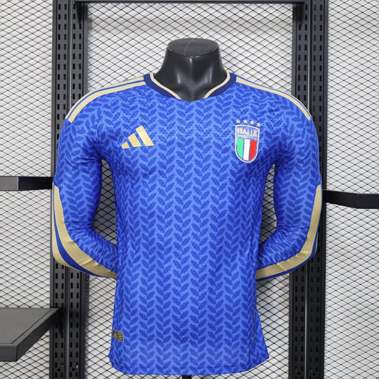 Italy Home Long Player Football Jersey 2026/2027