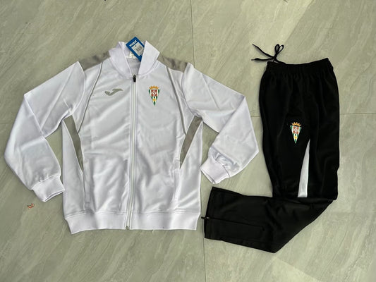 Cordoba Jacket Tracksuit White Football Jersey 2024/2025