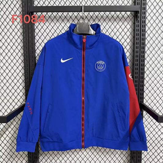 PSG Paris Windbreaker Blue Football Jersey 2025/2026