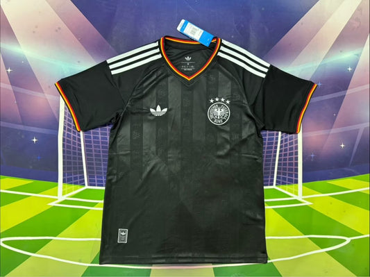 Germany Polo Fans Black Football Jersey 2026/2027