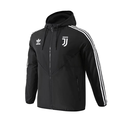 Juventus Windbreaker Black 2025/2026