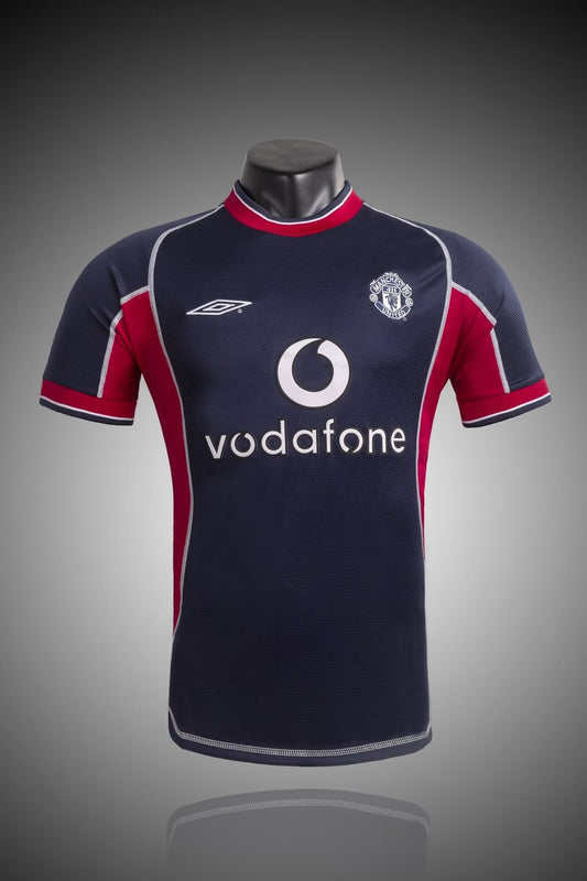 Retro Manchester United Away Football Jersey 2000/2001