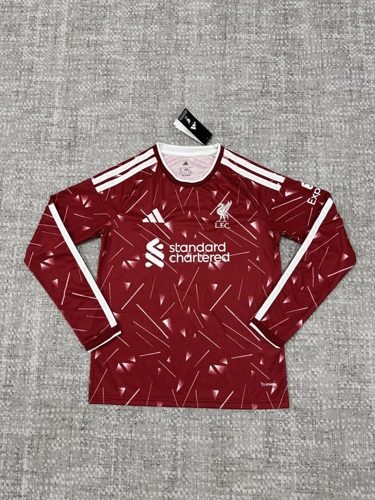 Liverpool Long Sleeve Home Fans Football Jersey 2026/2027 (S-5XL)