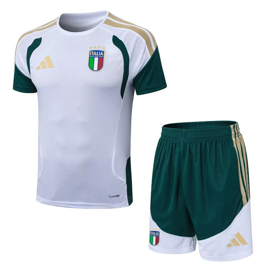 Italy Training White With Pants Sets Player Football Jersey 2026/2027