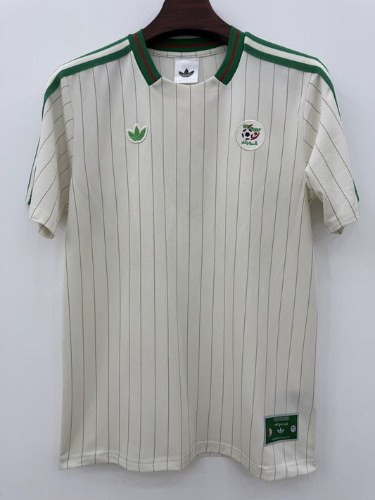 Algeria T-shirt Retro Leisure White Football Jersey 2026/2027