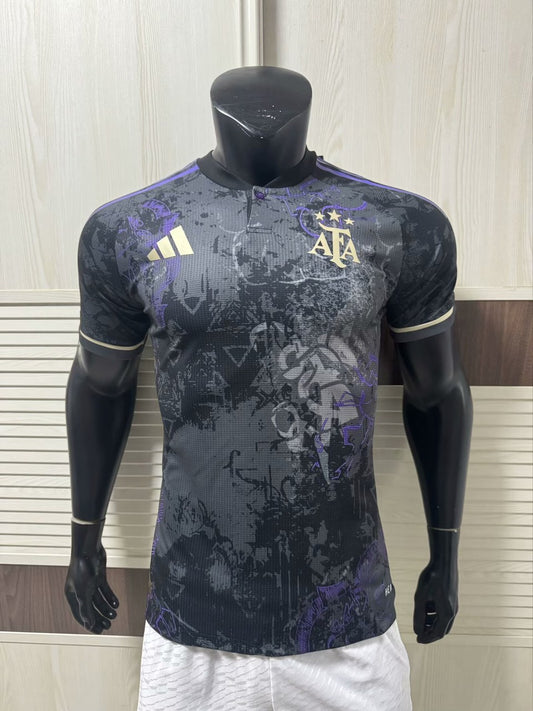 Argentina Purple Black Special Edition Player Football Jersey 2025/2026
