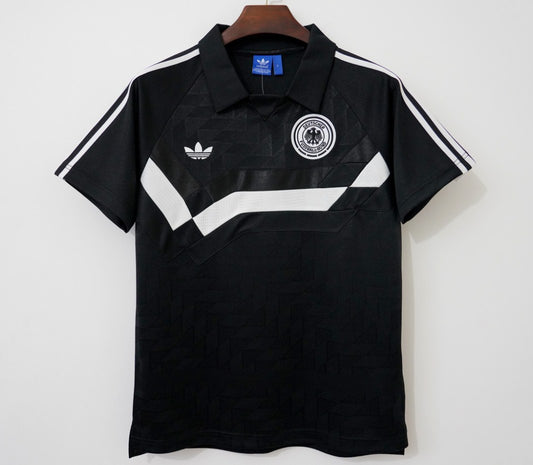 Germany Polo Fans Black Football Jersey 2026/2027