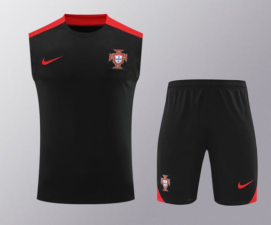 Portugal Training Clothing Vest Set Football Jersey 2024/2025