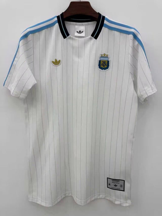 Argentina T-shirt Retro Leisure White Football Jersey 2026/2027