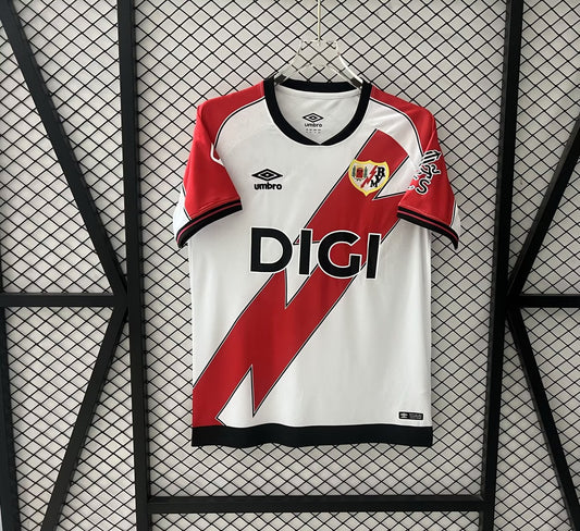Rayo Vallecano Home Fans Football Jersey 2025/2026