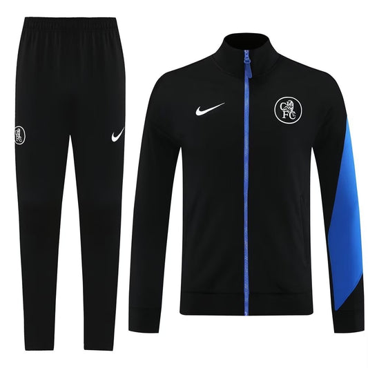Chelsea Black Jacket Tracksuit 2025/2026