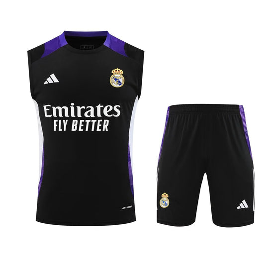 Real Madrid Training Clothing Vest Set Football Jersey 2024/2025