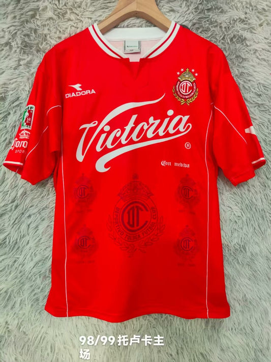 Retro Toluca Home Football Jersey 1998/1999