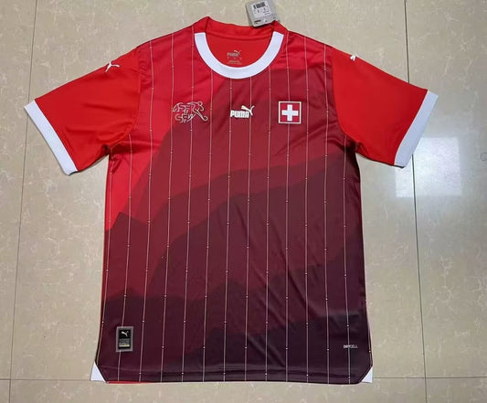Switzerland Home Fans Football Jersey 2023/2024