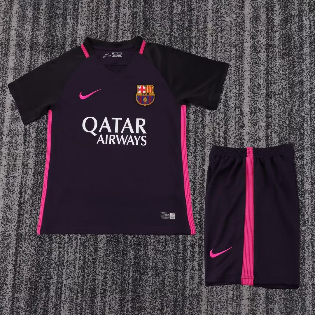 Retro Barcelona Away Kids Retro 2016/2017
