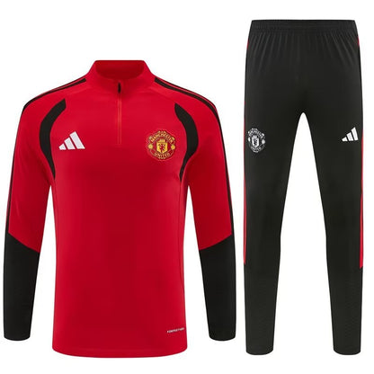 Manchester United Training Tracksuit Red (Kids And Man ) 2025/2026