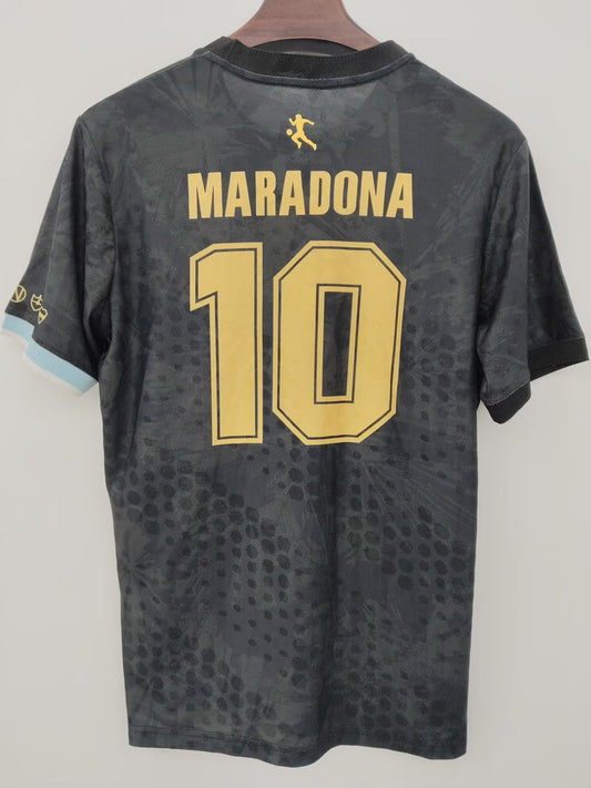 Argentina Special Edition #10 MARADONA Player Black Football Jersey 2026/2027