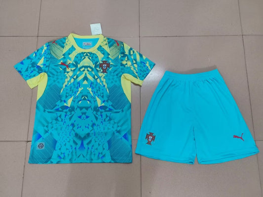Portugal Goalkeeper With Pants Sets Fans Football Jersey 2026/2027
