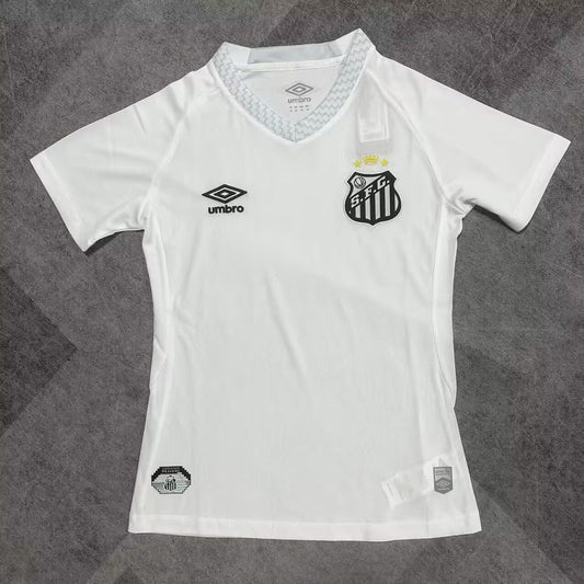 Santos Home Women Fans Football Jersey 2025/2026