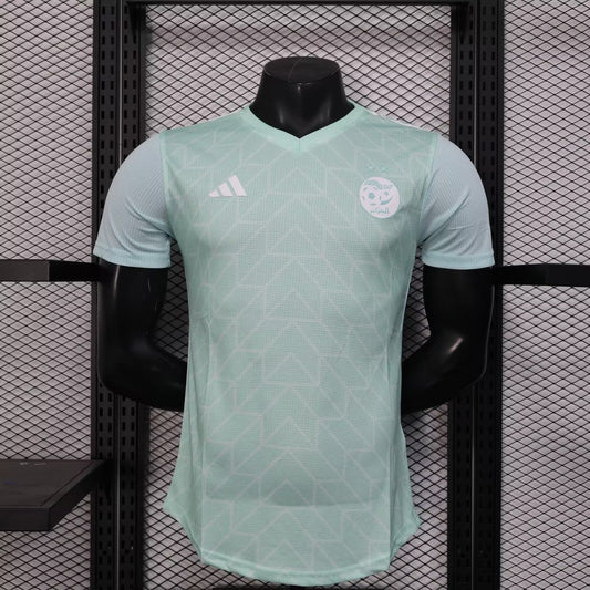 Algeria Blue Player Football Jersey 2025