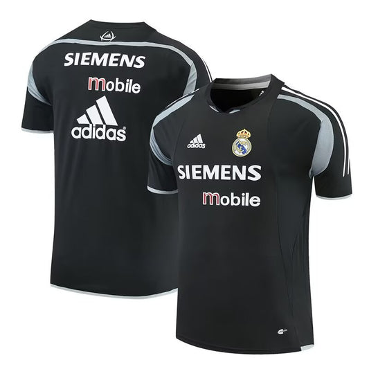 Retro Real Madrid Training Black Fans Football Jersey 2004/2005