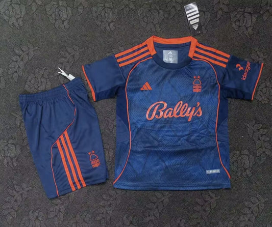 Nottingham Forest Third Away Kids Football Jersey 2025/2026