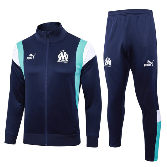 Marseille Blue Jacket Tracksuit 2023/2024