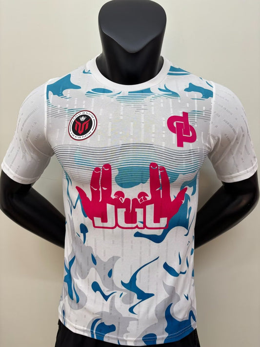 Singer Fan White Player Football Jersey 2026/2027