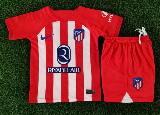 Atletico Madrid Home Kids Football Jersey 2023/2024