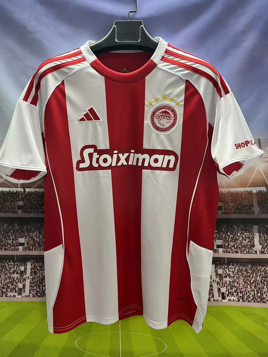 Olympiacos Home Fans Football Jersey 2025/2026