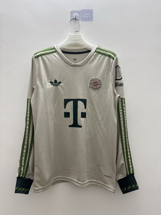 Bayern Munich Oktoberfest Special Edition Long Sleeves Fans Football Jersey 2025/2026