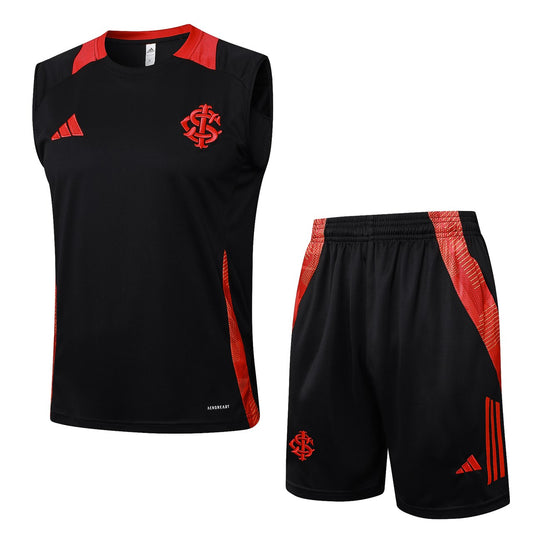 International Black Training Vest Fans Football Jersey 2024/2025