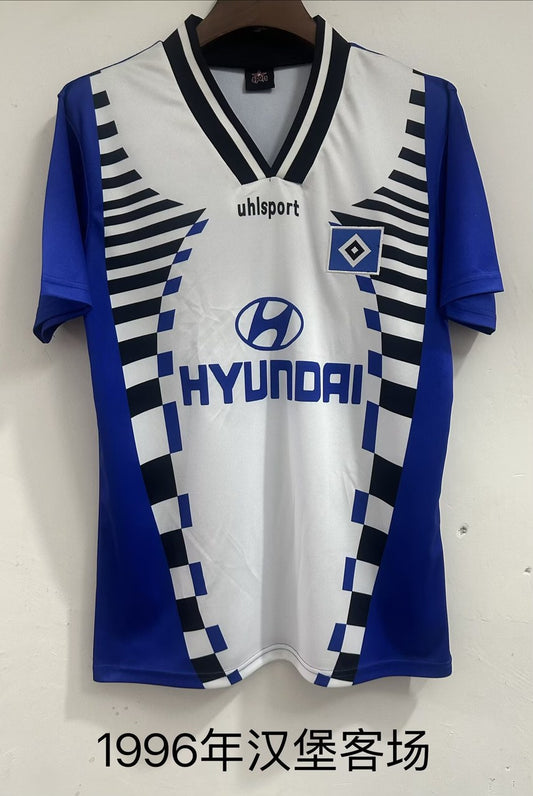 Retro Hamburger SV Away Fans Football Jersey 1996