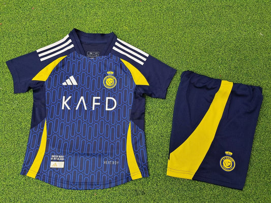Al-Nassr FC Away Kids Player 2024/2025